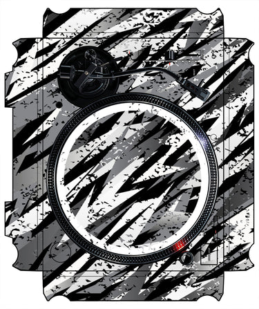 Technics 1200 / 1210 MK7 VERTICAL Skin Sparkasm White